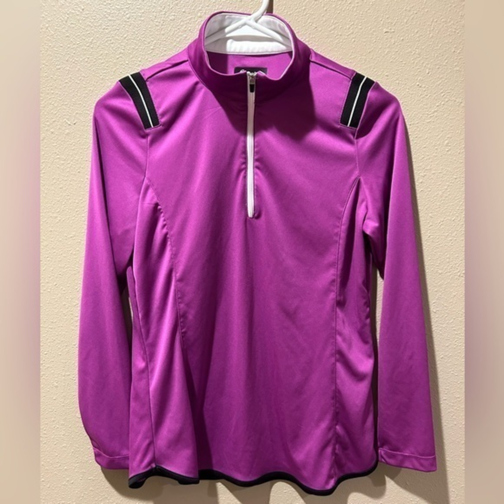 Ladies Greg Norman 1/4‎ zip Pullover